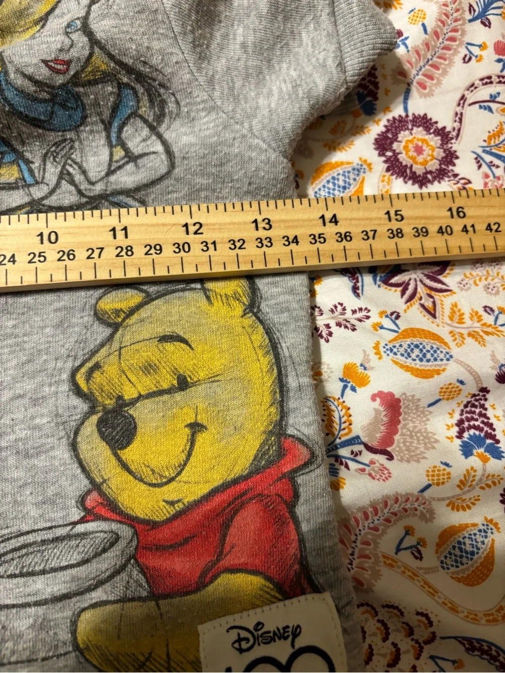 Disney Gray Kids Hoodie with Blue Character Detail #9